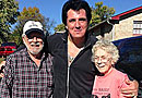 Steve with country music legends Benny Birchfield and Jean Shepard Birchfield