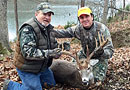 Steve with hunting legend David Hale of the Ultimate Hunting with Knight & Hale TV show on the Outdoor channel.